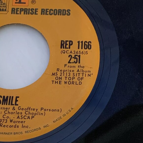 Dean Martin Smile (7 Vinyl, 45 RPM, 1973) Reprise REP 1166 VG Get On With Your - Picture 5 of 11